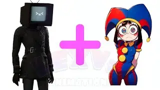 TV Woman + Pomni = ??? | Hamster Kombat + Bra | LEXV27 Skibidi toilet animation meme