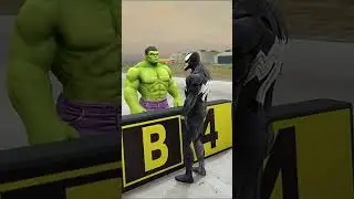 SPIDER-MAN TEAM VS IRON-MAN TEAM SLAP BATTLE 🔥🔥 #gta5 #shorts #spiderman #hulk #anime #shortvideo