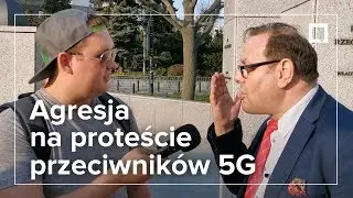 Zostałem ZWYZYWANY na PROTEŚCIE PRZECIW 5G
