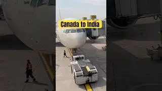 1st time travel from Canada 🇨🇦 to India 🇮🇳 #solotravel #travelvlogs