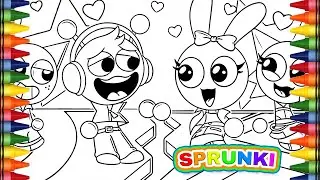 They Shine on Stage!! 🎤✨ The Glorious Moment of Fulfilling Their Dreams! 🌟#sprunki #drawing