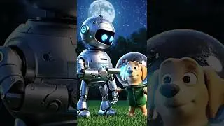 Galaxy Paws:Max & Kitty in SPACE? 🚀🪐 #Shorts  #cartoon #animation #disney #awesomepawsome #tinypaws