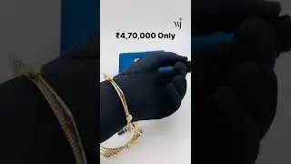 Dual Tone Finish Bangles #trendingjewellerydesigns #gold #trendingvideo