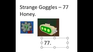 How to get the Strange Goggles in Bee Swarm Simulator