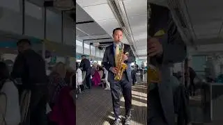 Sax funk groove on a yacht in San Diego Bay