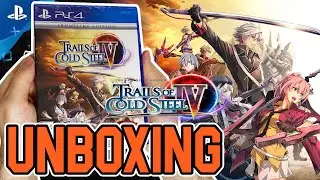 The Legend of Heroes:Trails of Cold Steel IV(4) (Frontline Edition) (PS4) Unboxing