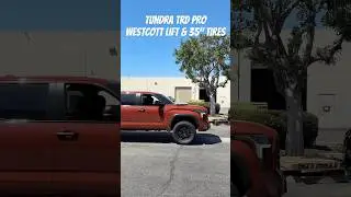 2024 Toyota Tundra Terra TRD Pro Westcott Lift & 35&rdquo; BFG KO2 Tires #88rotorsoffroad