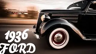 Black, White and Red All Over | 1936 Ford Slantback