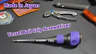 Отвертка Vessel Ball Grip, сделанная в Японии. Очень интересный выбор.