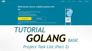 Tutorial Golang - Project Task List (Part 2) #8