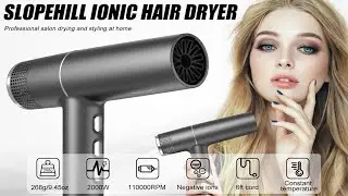slopehill Hair Dryer with Unique Brushless Oxy Active Technology Led Display | Smart Lifestyle