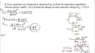 Capacitor solved problems part 2