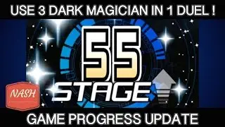 YuGiOh Duel Links Gameplay - Use 3 Dark Magicians In One Duel Stage 55 Advancement Mission