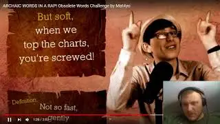 Reaction to Obsolete Words Challenge by Mat4yo