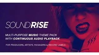 SoundRise - Artists, Producers and Record Labels WordPress Theme | Themeforest Website Templates