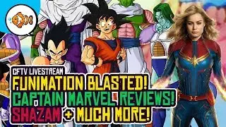 Funimation Backlash from Kick Vic! Captain Marvel Rotten Tomatoes Reviews!