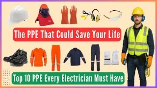 Top 10 PPE Every Electrician Must Have #safety #electrical #ppe #electricalsafety #construction