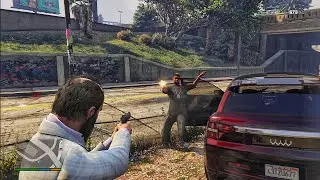 Grand Theft Auto V PS5 Free-roam Gameplay #1411