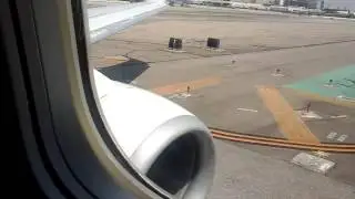 American Airlines 737-800 MTOW Takeoff at Los Angeles