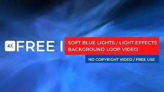 [FREE] Soft Blue Lights Video |4K| Loop Video(No Copyright) #backgroundvideo #freetouse #nocopyright