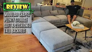 Upgrade Your Living Room: LLappuil Chenille Sectional Couch