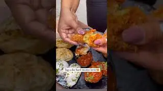 kis kisna Die hard momo khaya hai 😍😍