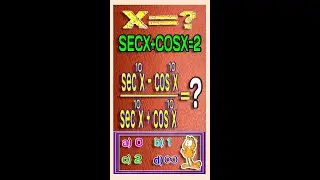 Hard Math Trigonometry Challenge #Shorts