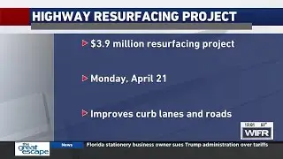 Illinois 173 highway resurfacing project