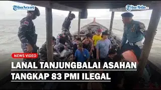 DETIK-DETIK Lanal Tanjungbalai Asahan Tangkap 83 PMI Ilegal dari Malaysia, Tetapkan Tiga Tersangka