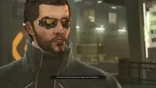 Deus Ex Human Revolution - Intimidating a Snitch in Hengsha Funny Moment