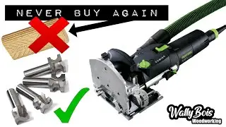Router Cutters for Snug Fitting FESTOOL Dominos #festool #woodworkingtools