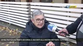 &laquo;IO MALTRATTATA AL PRONTO SOCCORSO&raquo; IL RACCONTO ALLA NOSTRA EMITTENTE  | 13/11/2025