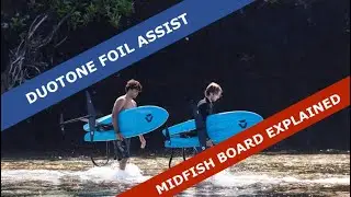 Подробности о доске Duotone Foil Assist Midfish | Дизайн, рыбий хвост, размеры и характеристики