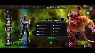 MCOC Human Torch vs Mangog Uncollected Monthly Event Quest