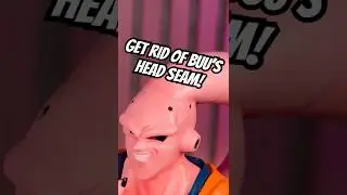 Get rid of Majin Buu's Head Seam and MORE! #dragonball #dbz #dragonballz #goku #anime #manga