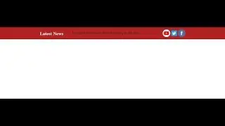 How to create a header part by html and Css l web Design Part-1