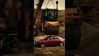 Road Roller VS Rolls-Royce Dropping Test
