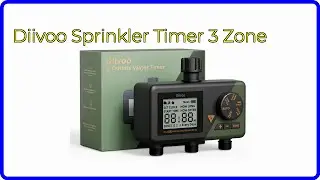 REVIEW (2025): Diivoo Sprinkler Timer 3 Zone. ESSENTIAL details.