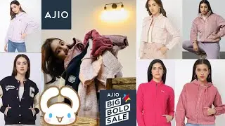 HUGE AJIO HAUL| AJIO winter collection| Jacket haul| #ajiohaul #ajio