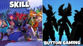 BUTTON Gaming Vs NON - BUTTON Gaming Pokemon...