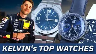 Top 3 von Kelvin van der Linde: Chopard Alpine Eagle, TAG Heuer Carrera, IWC Schaffhausen Top Gun