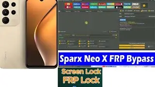 Sparx neo x frp bypass screen lock unlock tool one click 
