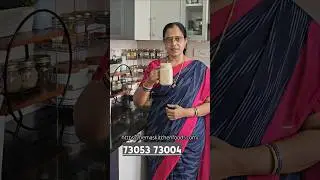 Healthy Breakfast | Ragi Smoothie |  Hema's Kitchen Foods |             73053 73004