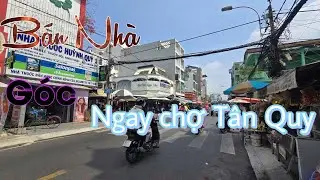 B&aacute;n nh&agrave; mặt tiền ngay chợ T&acirc;n Quy quận 7 ngang 8.3m d&agrave;i 17m tiện kinh doanh 