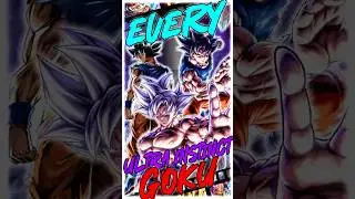 Rating EVERY Ultra Instinct Goku Unit from WORST to BEST