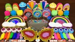 RAINBOW Slime ! Mixing Random Things into STORE BOUGHT Slime ! Satisfying Slime Videos #352