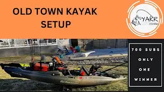Old Town Sportsman Bigwater PDL 132 Setup: 700 Subs so Time for Another Giveaway to 1 Lucky Winner