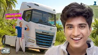 MY 1st Day in Euro Truck Simulator 2(new life)😍
