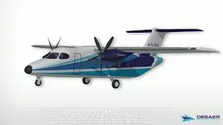 DESAER ATL-100 Aeronave de Transporte Leve
