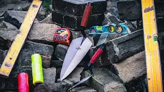 8 BRICKLAYING TOOLS every BEGINNER should have